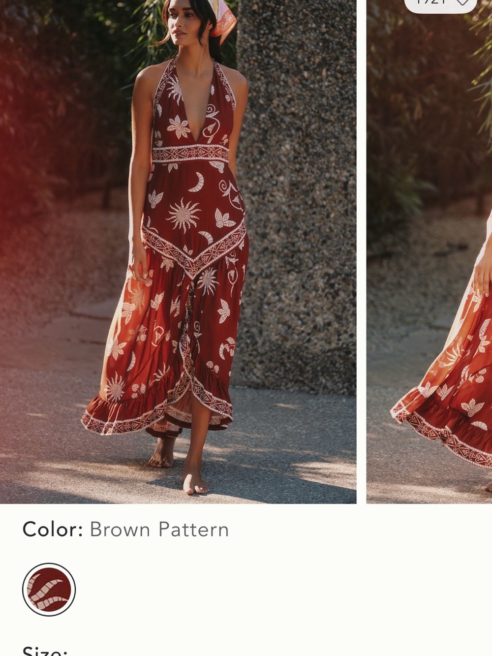 Anthropologie Celandine Scarf Dress